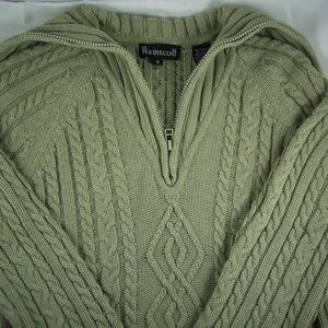 Wainscott Green Pullover Long Sleeve Sweater